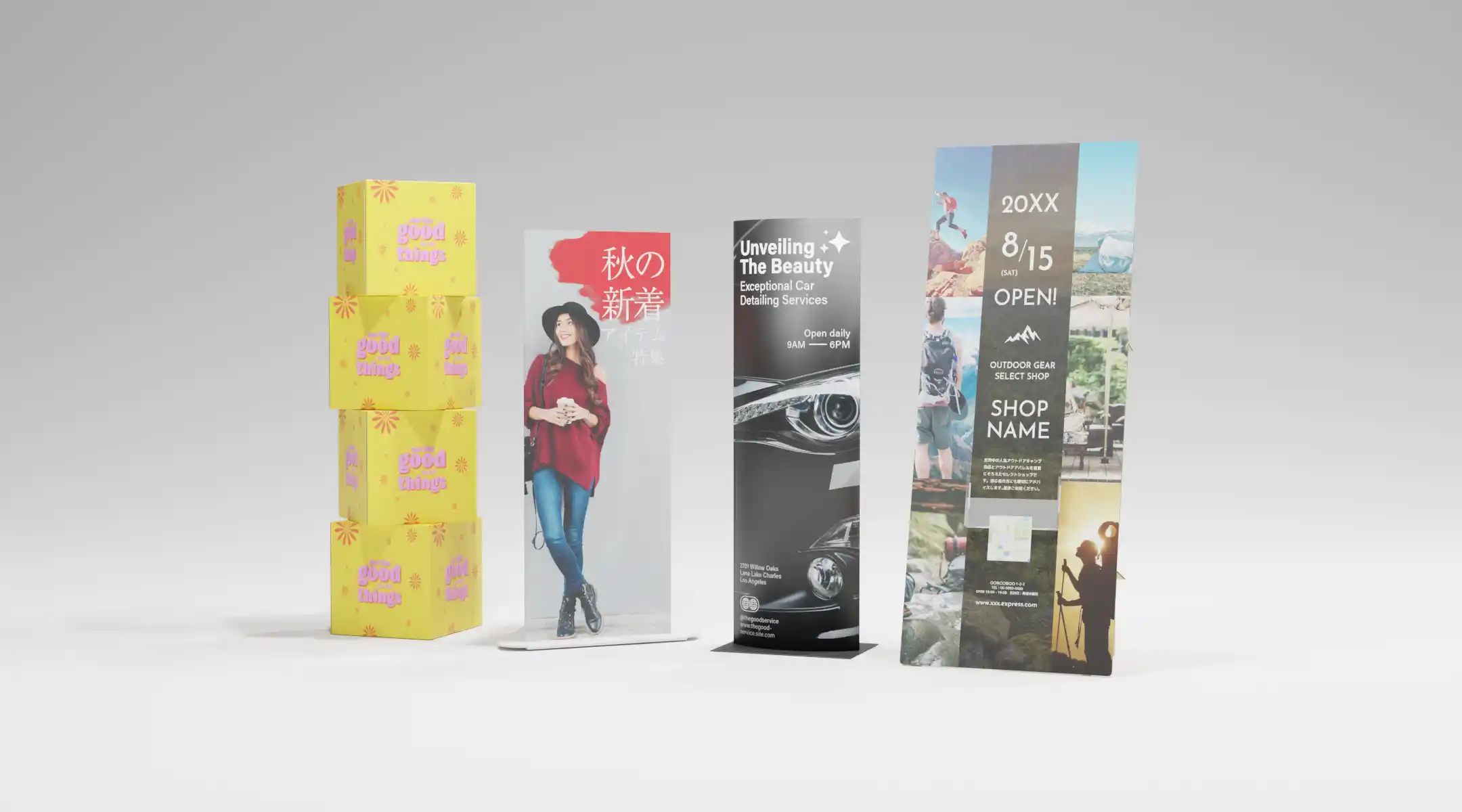 スタンドPOPの製品イメージ
