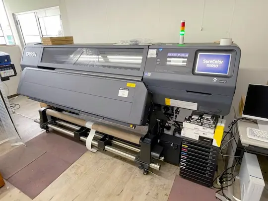 レジンインクプリンター「EPSON SC R5050」導入